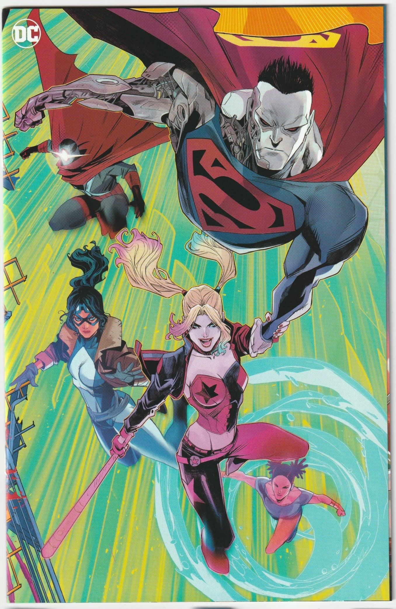 Absolute Power: Task Force VII #7 – John Timms Connecting Variant Cover (11 of 12) (2024, DC Comics)