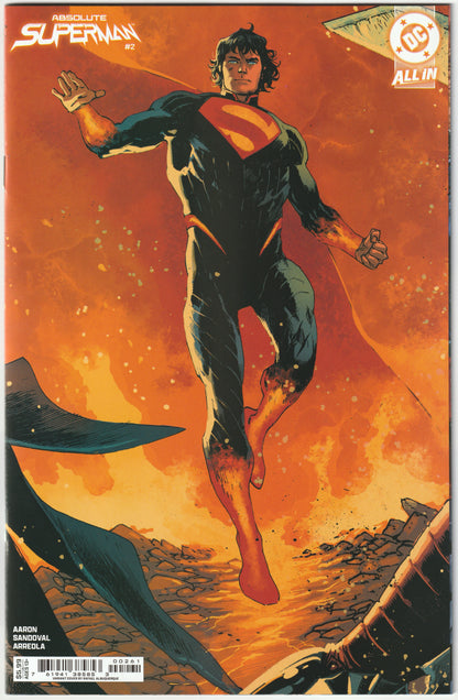 Absolute Superman #2 (2024) Rafael Albuquerque Card Stock Variant Cover