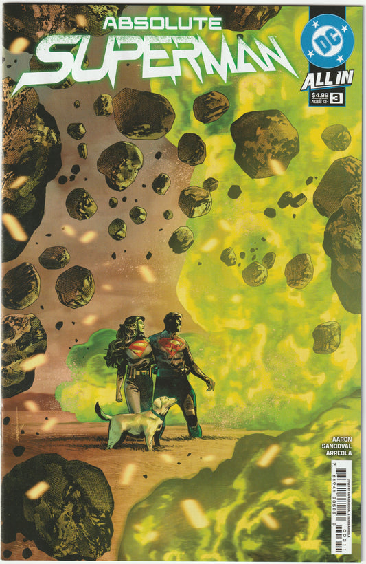 Absolute Superman #3 (1st Print, Sandoval/Arreola Cover A, NM/NM+)
