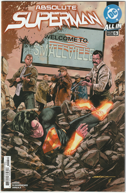 Absolute Superman #6 (1st Print, Sandoval/Arreola Cover A, NM/NM+)
