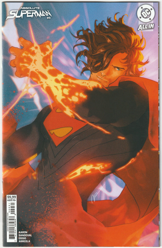 Absolute Superman #9 (1st Print, Gerald Parel Variant, NM/NM+)