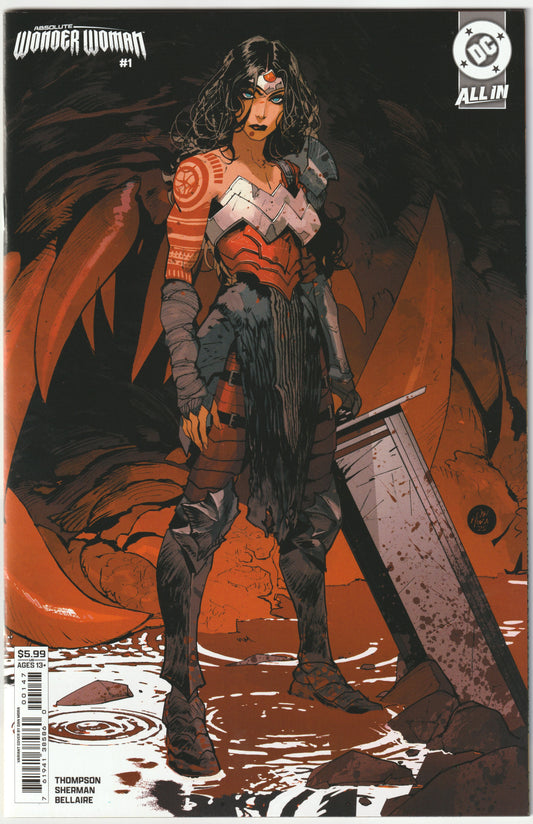 Absolute Wonder Woman #1 (2024) 5th Print Dan Mora Variant Cover (NM/NM+)
