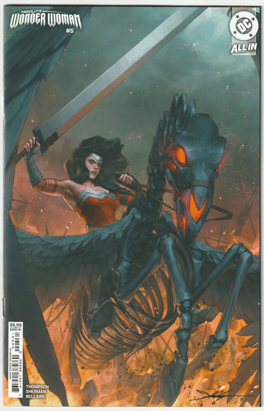 Absolute Wonder Woman #5 (2024) 1st Print Jeehyung Lee Variant Cover (NM/NM+)