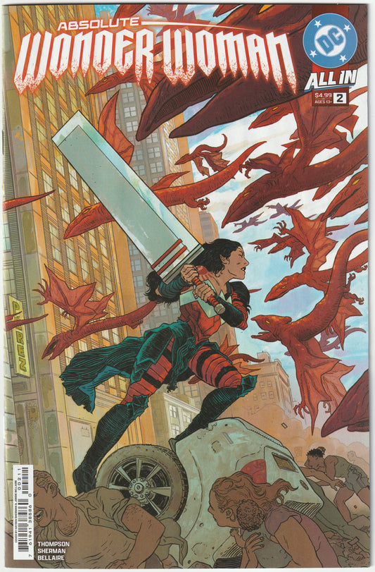 Absolute Wonder Woman #2 (1st Print, Sherman/Bellaire Cover A, NM/NM+)