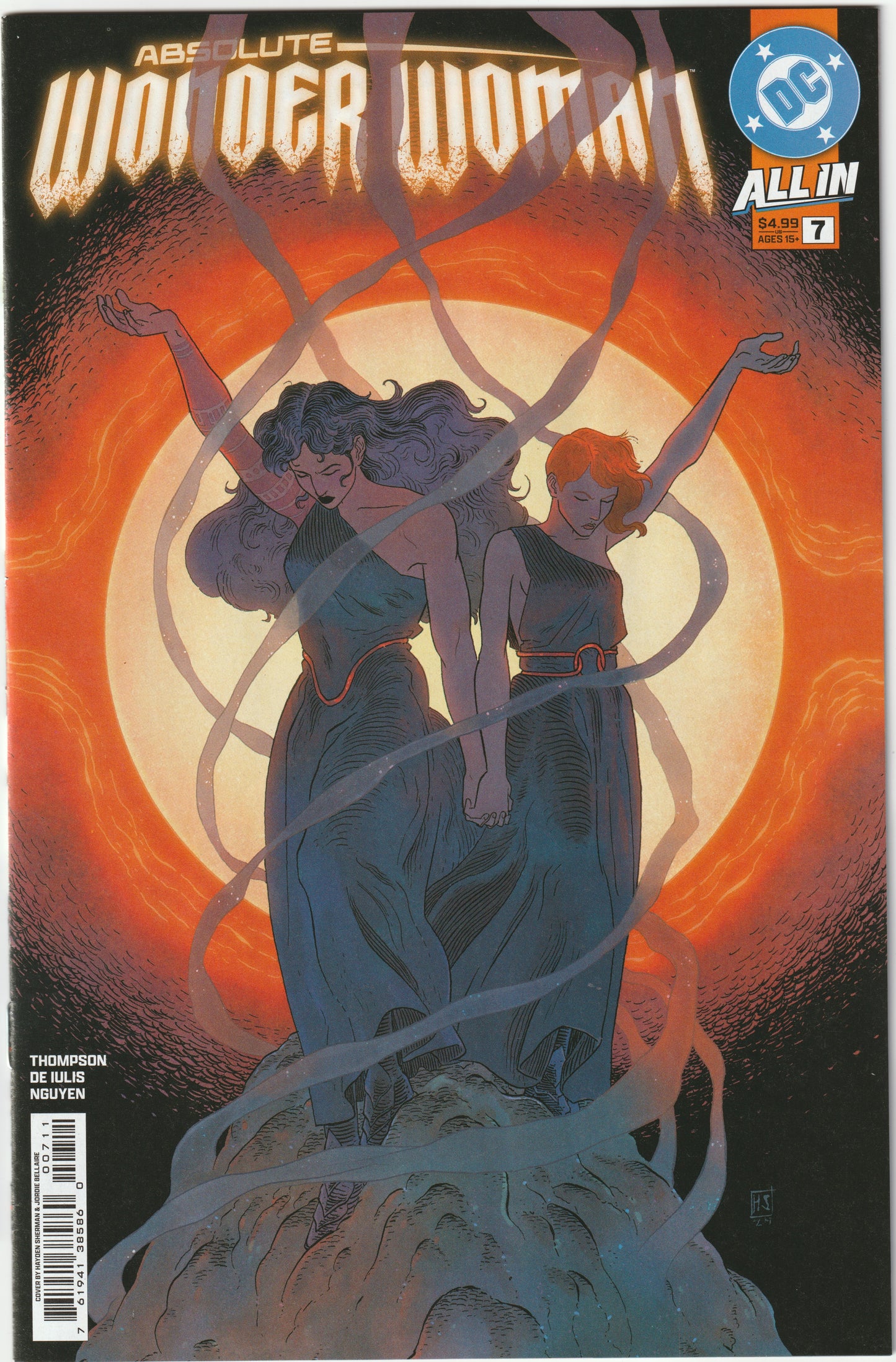 Absolute Wonder Woman #7 (1st Print, Sherman/Bellaire Cover A) (NM/NM+)
