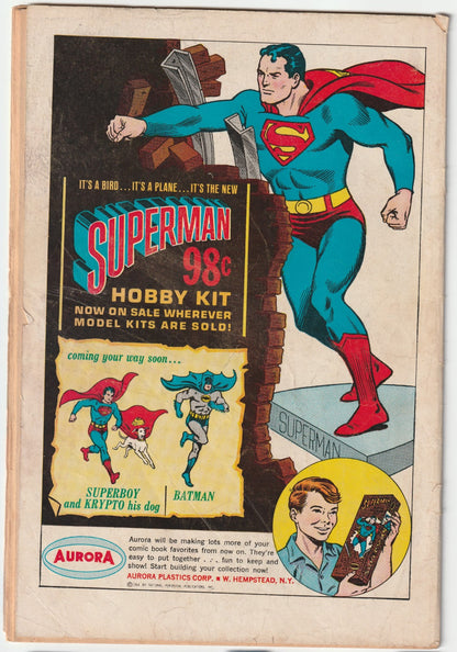 Action Comics #319 Superman: "The Condemned Superman" & Supergirl: "The Super-Cheat!" (GD+) Final Appearance of Donna Storm