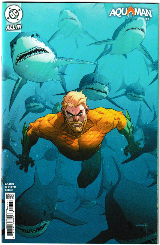 Aquaman Vol. 9 #7 Ozgur Yildirim Cardstock Variant Cover (DC Comics, 2025) (NM/NM+)