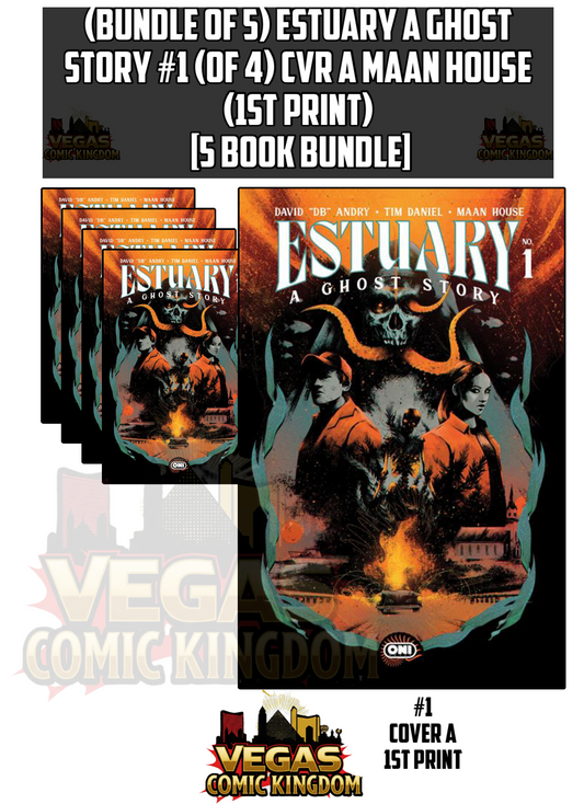 (x5) ESTUARY A GHOST STORY #1 (OF 4) CVR A MAAN HOUSE (1st Print) [5 Book Bundle]