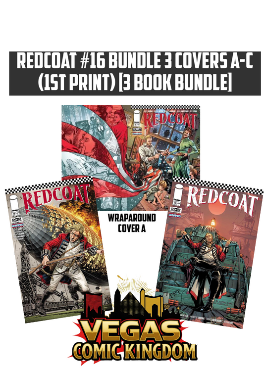 REDCOAT #16 Bundle 3 Covers A-C (1st Print) [3 Book Bundle]