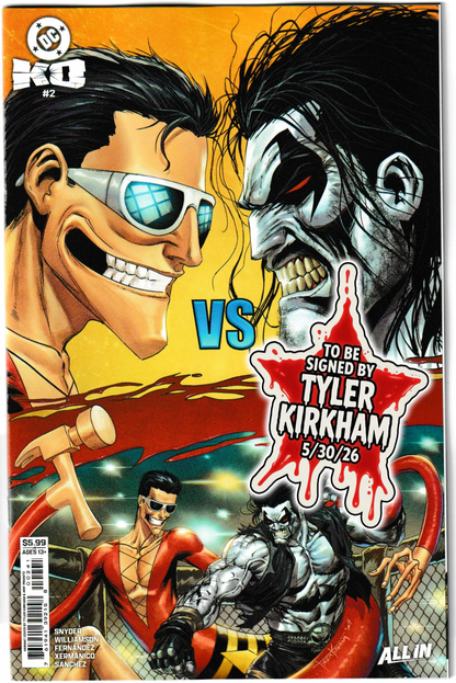 DC K.O. #2 (of 5) Cvr D Tyler Kirkham Card Stock Var (DC Comics 2025)