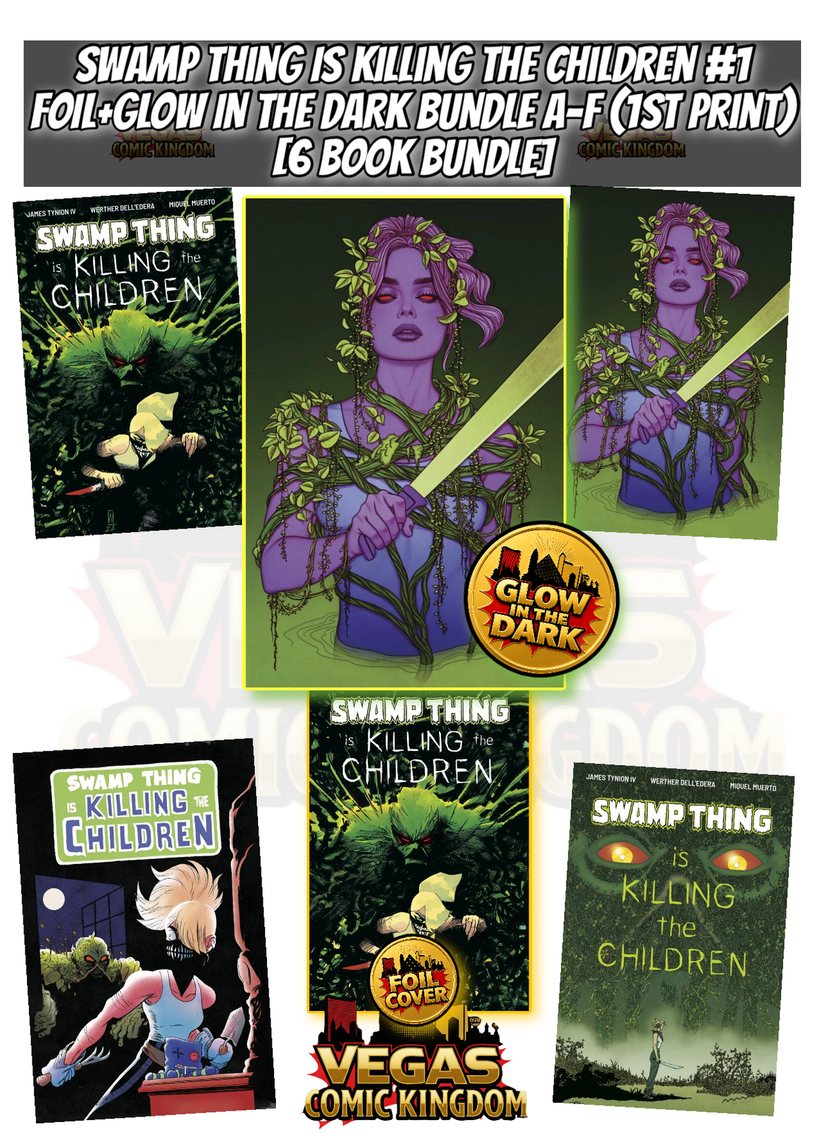Swamp Thing Is Killing the Children #1 & Variants (1st Print) Boom Studios 2026