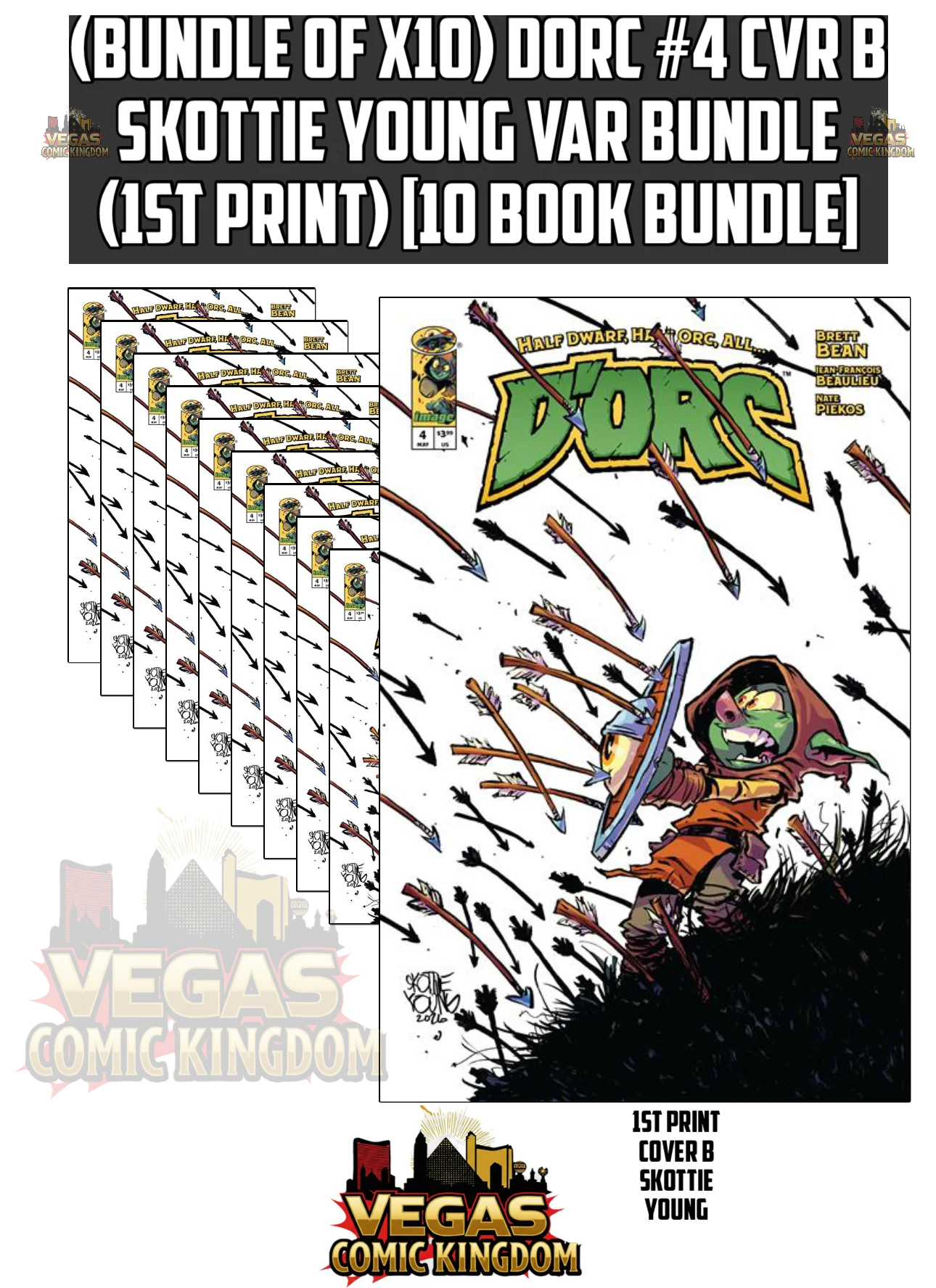 (Bundle of x10) DORC #4 CVR B SKOTTIE YOUNG VAR Bundle (1st Print) [10 Book Bundle]