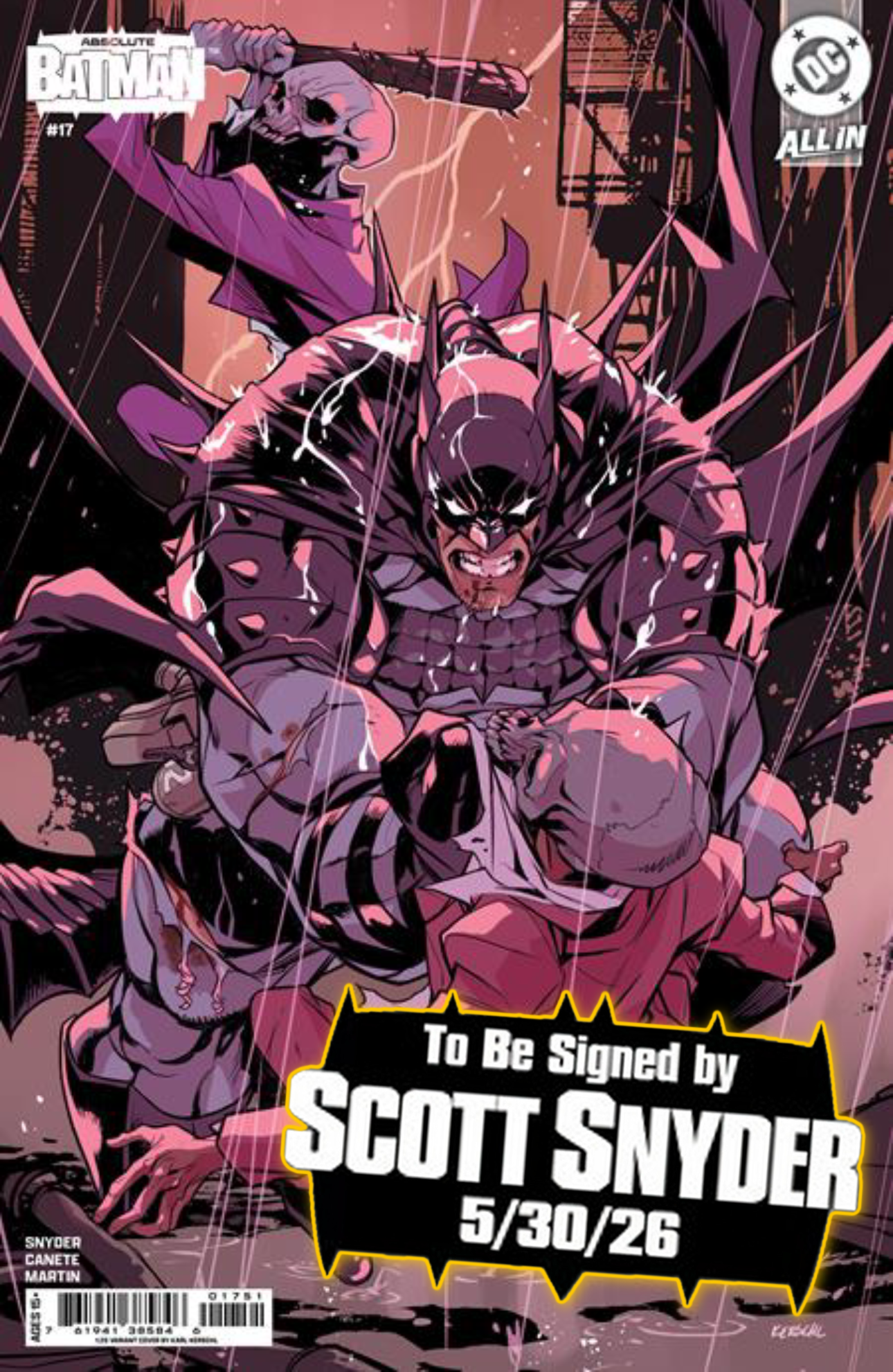 ABSOLUTE BATMAN #17 (1st Print) & Variants [SIGNED BY SCOTT SNYDER & NICK DRAGOTTA]