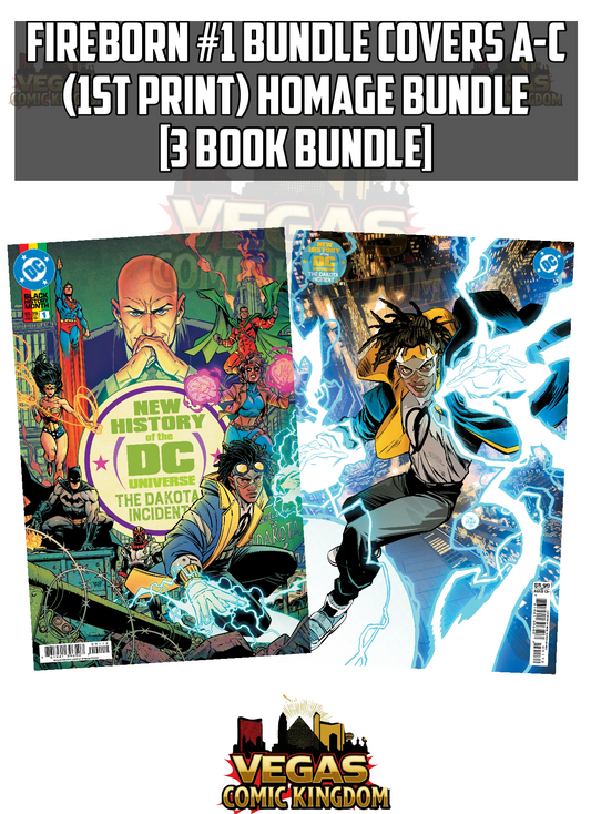 NEW HISTORY OF THE DC UNIVERSE THE DAKOTA INCIDENT #1 (ONE SHOT) Second Printing Bundle 2 Covers A-B (2nd Print)