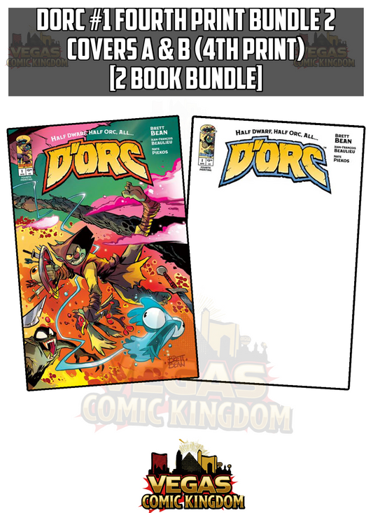 DORC #1 Fourth Print Bundle 2 Covers A & B (4th Print)