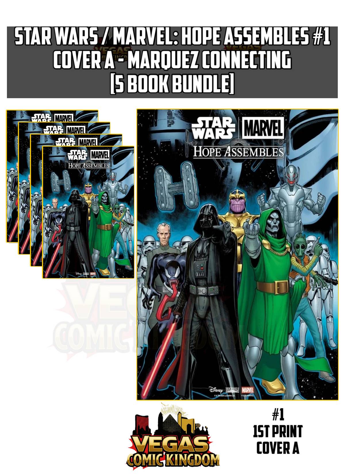 Star Wars / Marvel: Hope Assembles #1 & Variants (1st Print) Marvel Comics 2027