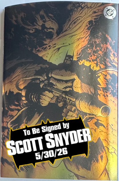 ABSOLUTE BATMAN ANNUAL #1 (One-Shot, 1st Print & More) [SIGNED BY SCOTT SNYDER]