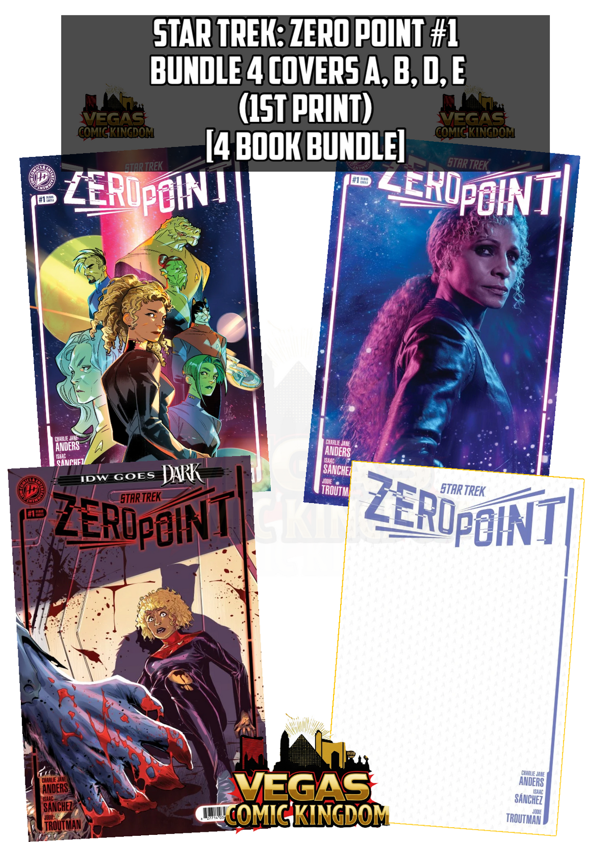 Star Trek: Zero Point #1 & Variants (1st Print) IDW Publishing 2026