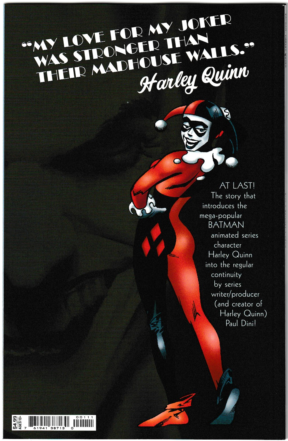 Batman: Harley Quinn #1 Facsimile Edition Cover A Alex Ross (DC Comics, 2025) (NM/NM+)