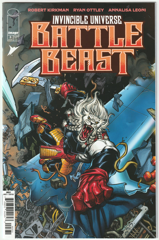 Invincible Universe: Battle Beast #3 Cover C 1st Print E.J. Su 1:10 Connecting Variant – Image Comics 2025 (NM/NM+)