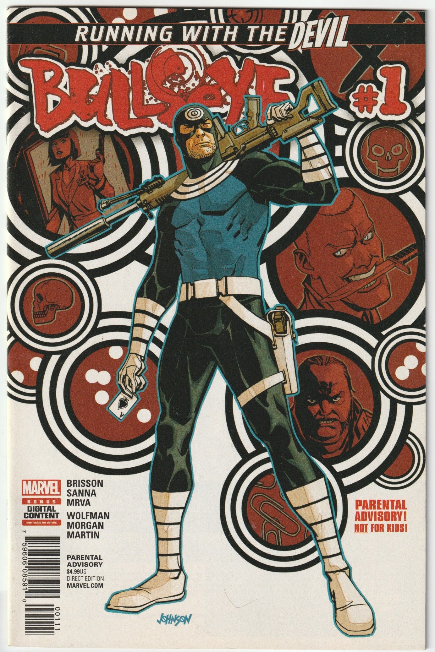 Bullseye (2017) #1 - Running With the Devil