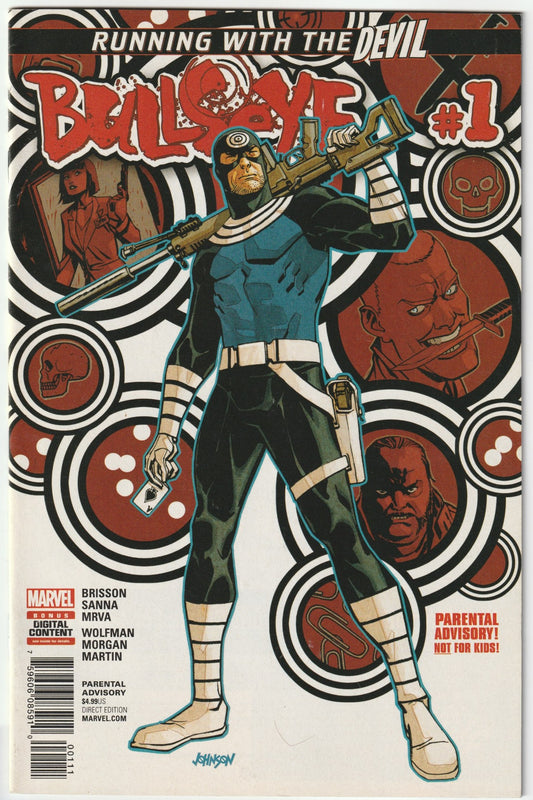Bullseye (2017) #1 - Running With the Devil