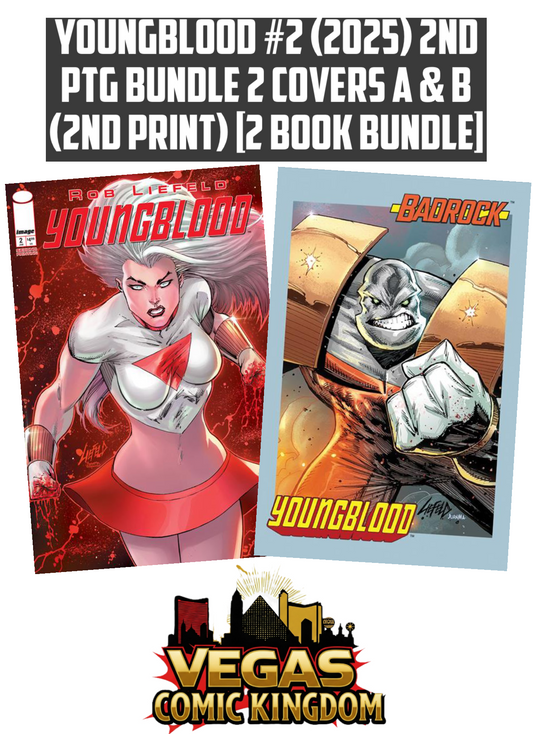 YOUNGBLOOD #2 (2025) 2ND PTG Bundle 2 Covers A & B (2nd Print) [2 Book Bundle]