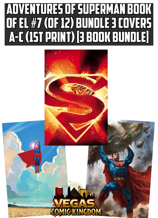 ADVENTURES OF SUPERMAN BOOK OF EL #7 (OF 12) Bundle 3 Covers A-C (1st Print) [3 Book Bundle]