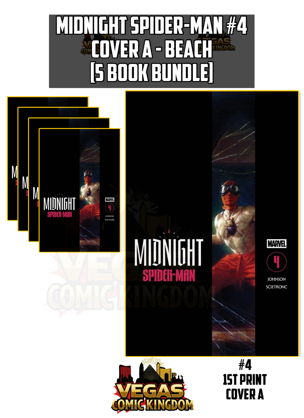 Midnight Spider-Man #4 & Variants (1st Print) Marvel Comics 2027