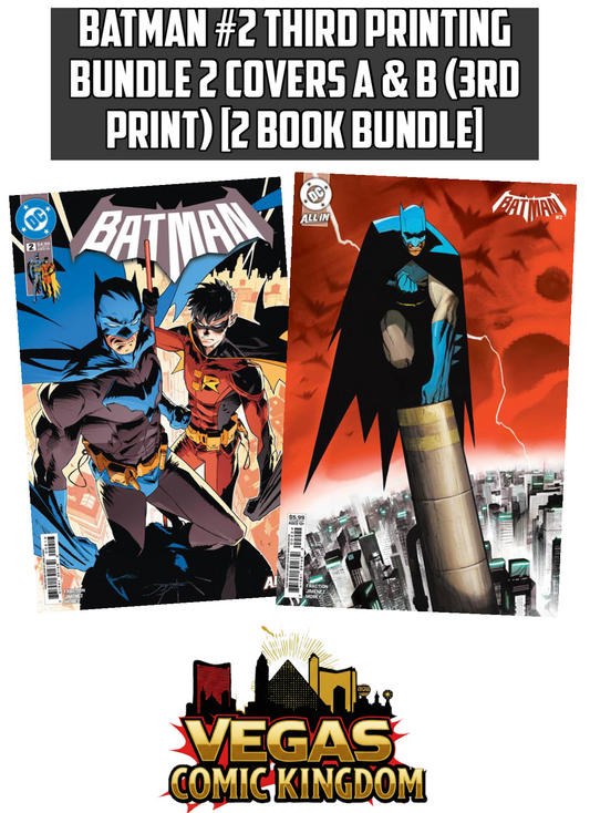 BATMAN #2 Third Printing Bundle 2 Covers A & B (3rd Print) [2 Book Bundle]
