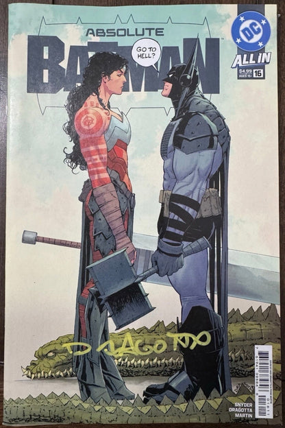 ABSOLUTE BATMAN #16 (1st Print & More) [SIGNED BY SCOTT SNYDER & NICK DRAGOTTA]