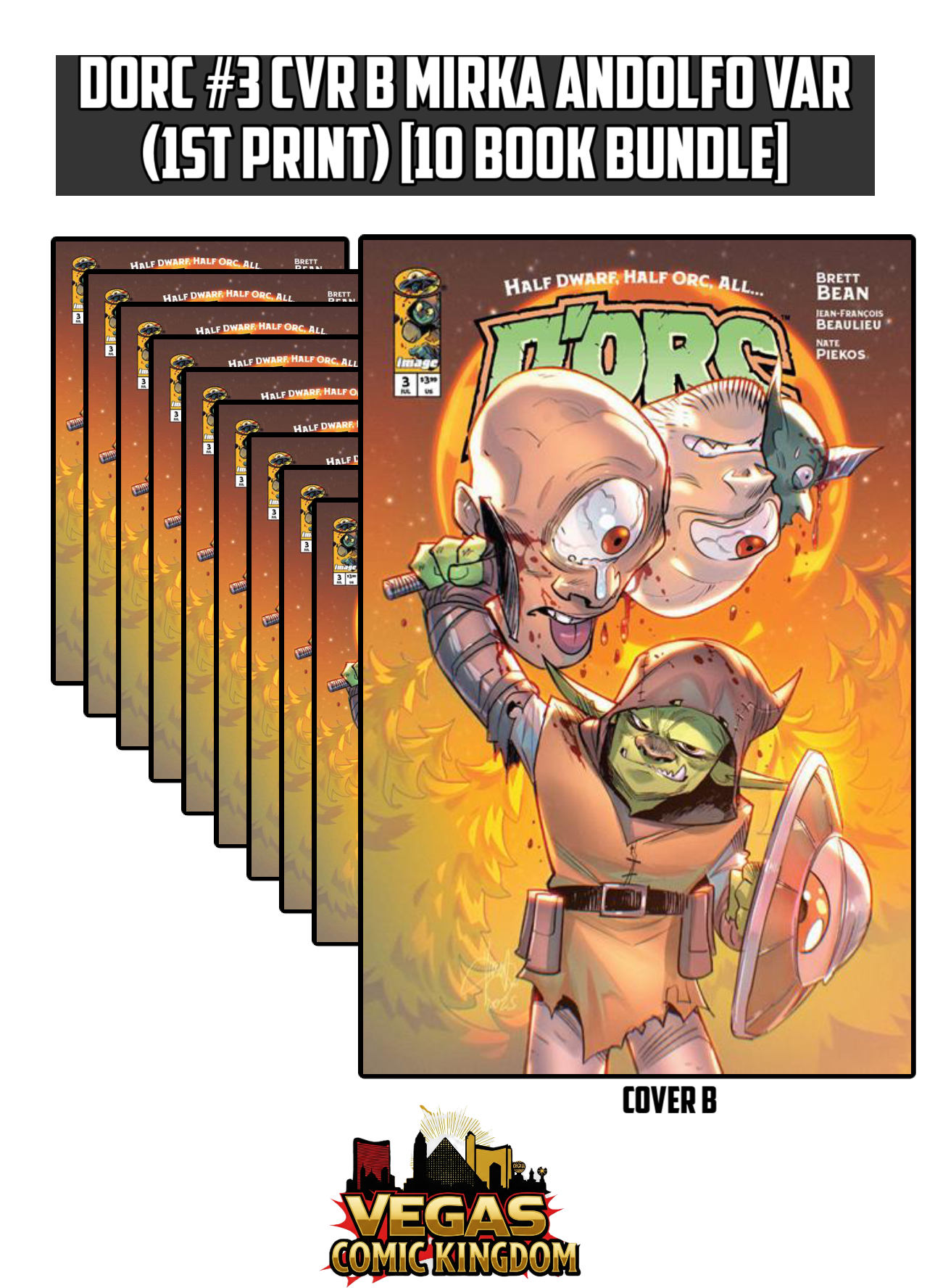 DORC #3 CVR B MIRKA ANDOLFO VAR (1st Print) [10 Book Bundle]