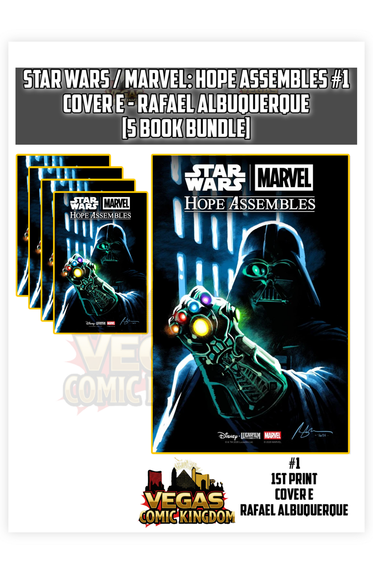 Star Wars / Marvel: Hope Assembles #1 & Variants (1st Print) Marvel Comics 2027
