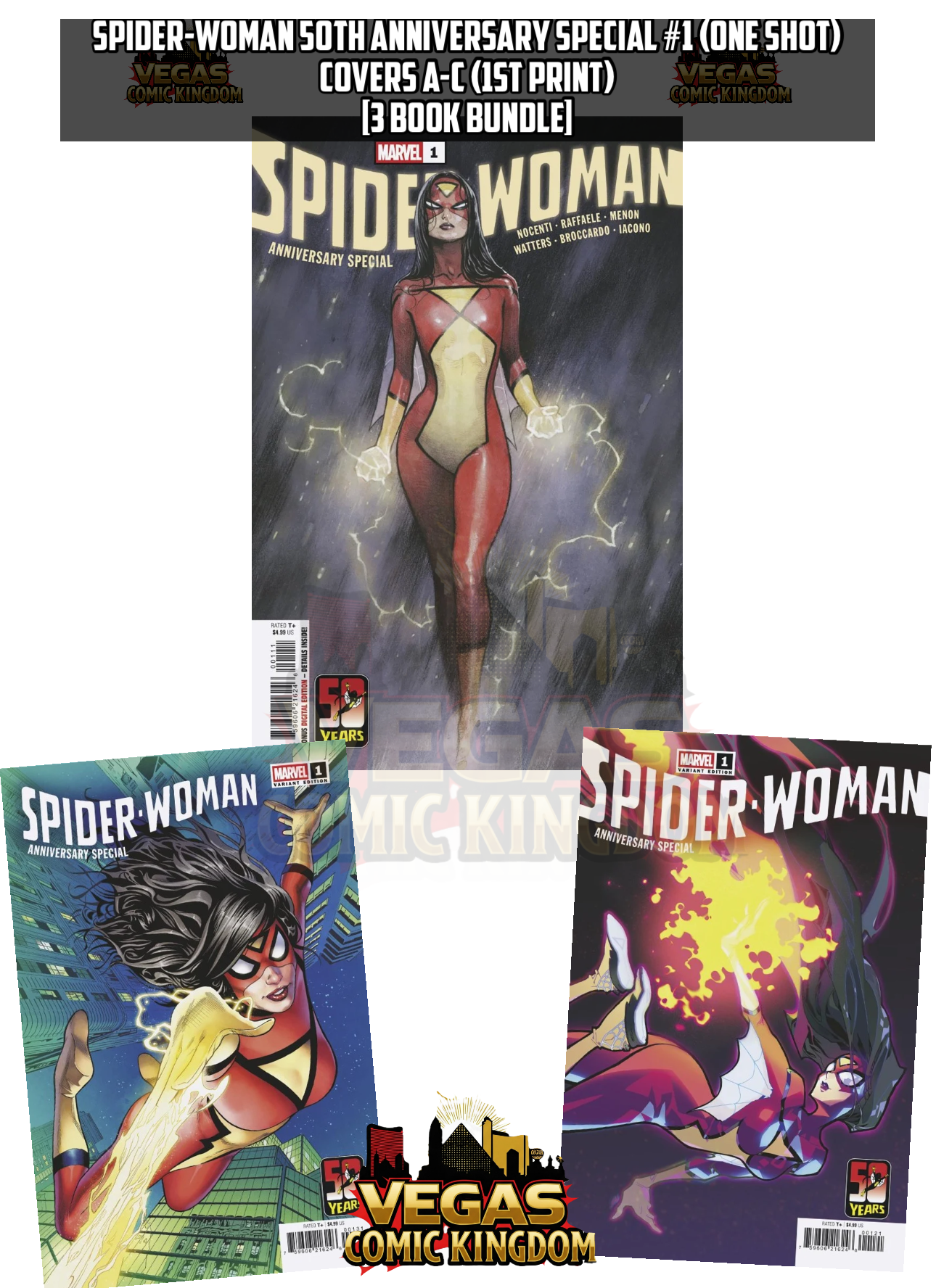 Spider-Woman 50th Anniversary Special #1 (One Shot) & Variants (1st Print) Marvel Comics 2026
