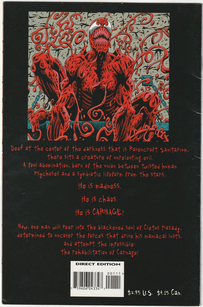 Carnage: Mind Bomb #1 (Red Foil Cover) (VF)