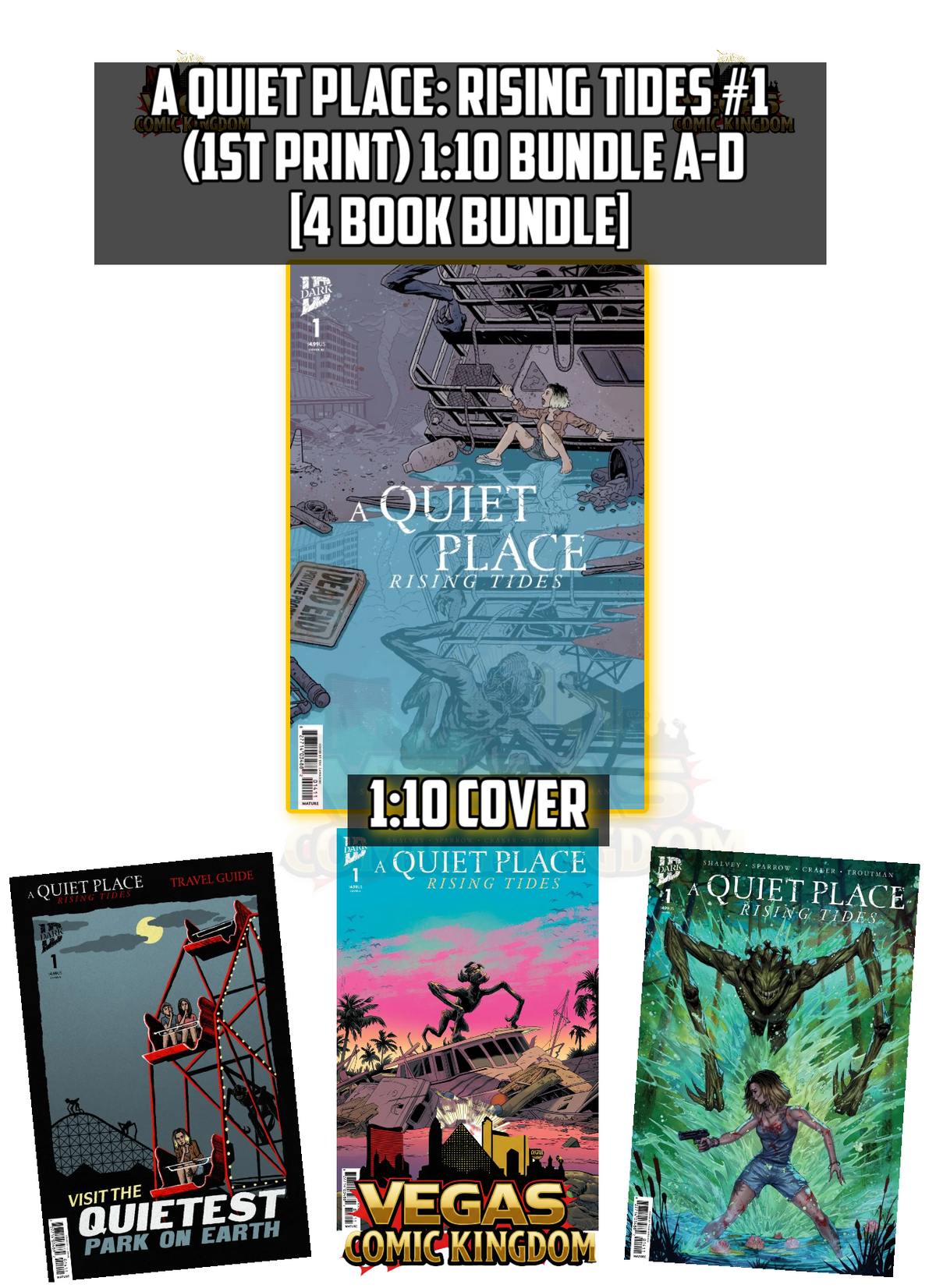 A Quiet Place: Rising Tides #1 (1st Print) IDW Dark 2026