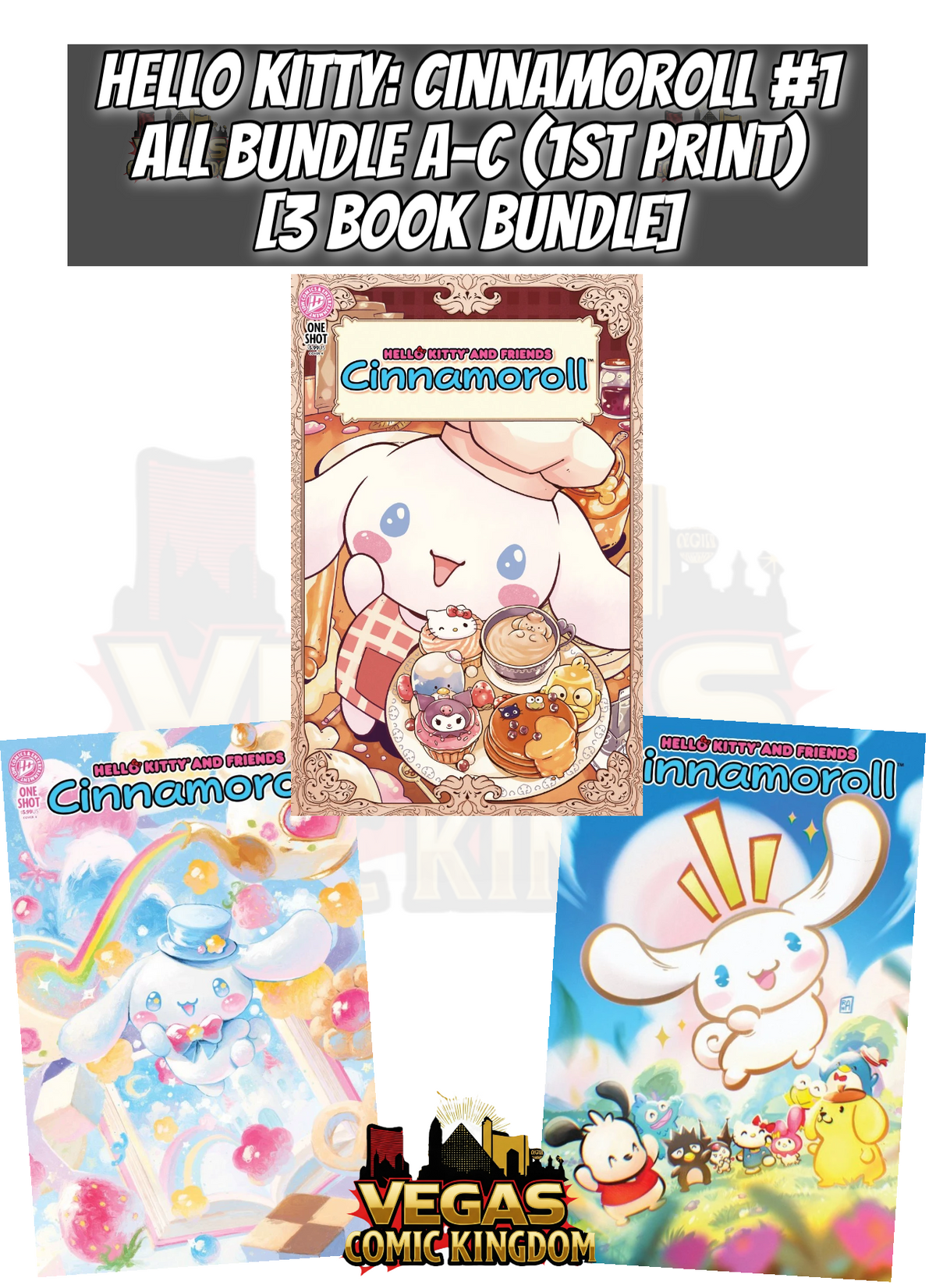 Hello Kitty: Cinnamoroll #1 & Variants (1st Print) IDW Publishing 2026