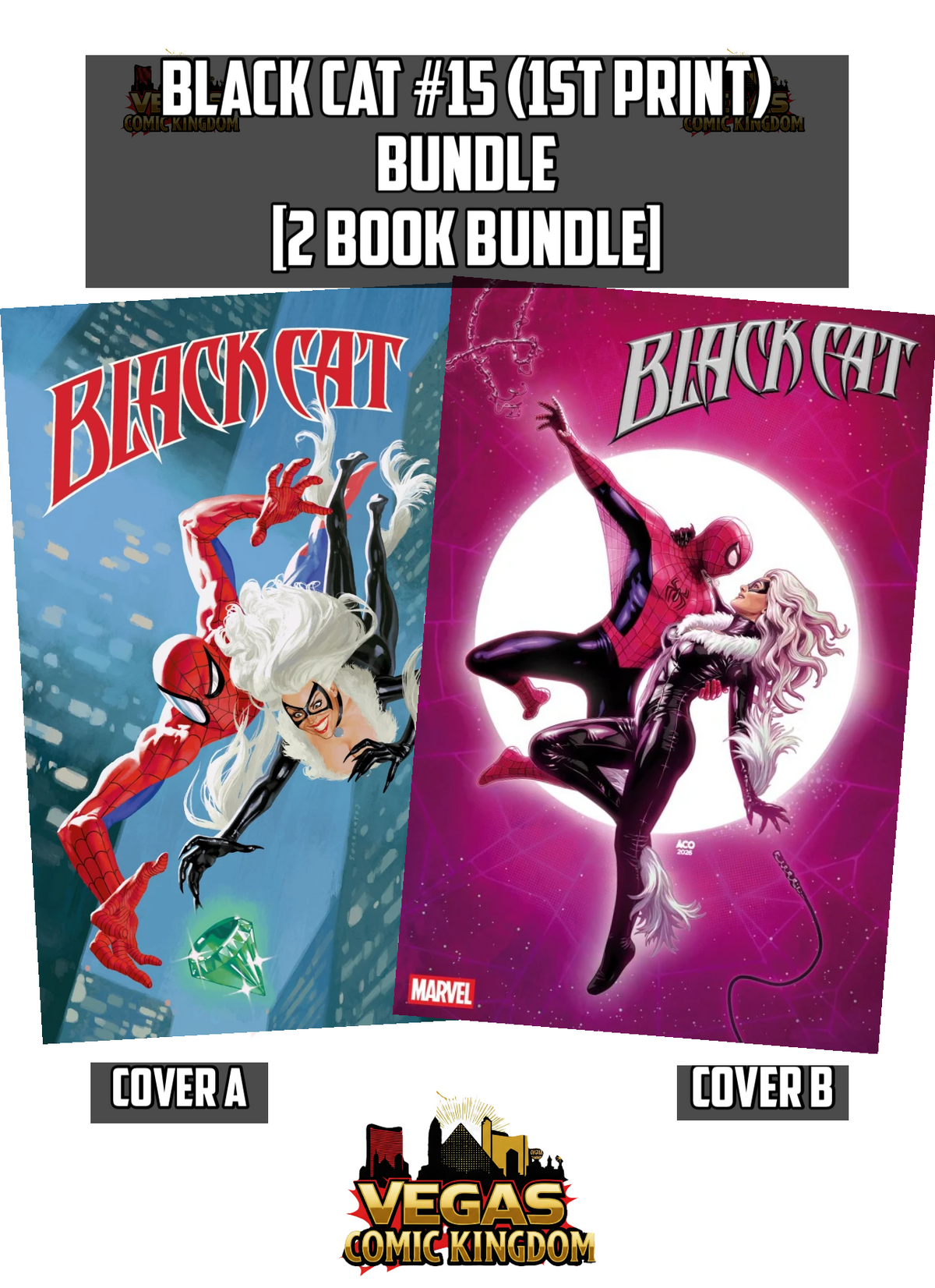 Black Cat #15 & Variants (1st Print) Marvel Comics 2026