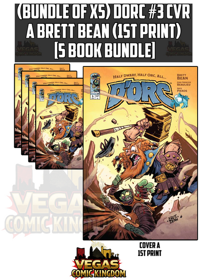 DORC #3 CVR A BRETT BEAN (1st Print) [5 Book Bundle]