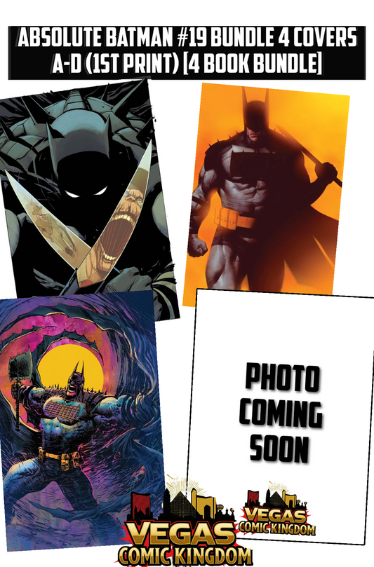 ABSOLUTE BATMAN #19 Bundle 4 Covers A-D (1st Print) [4 Book Bundle]