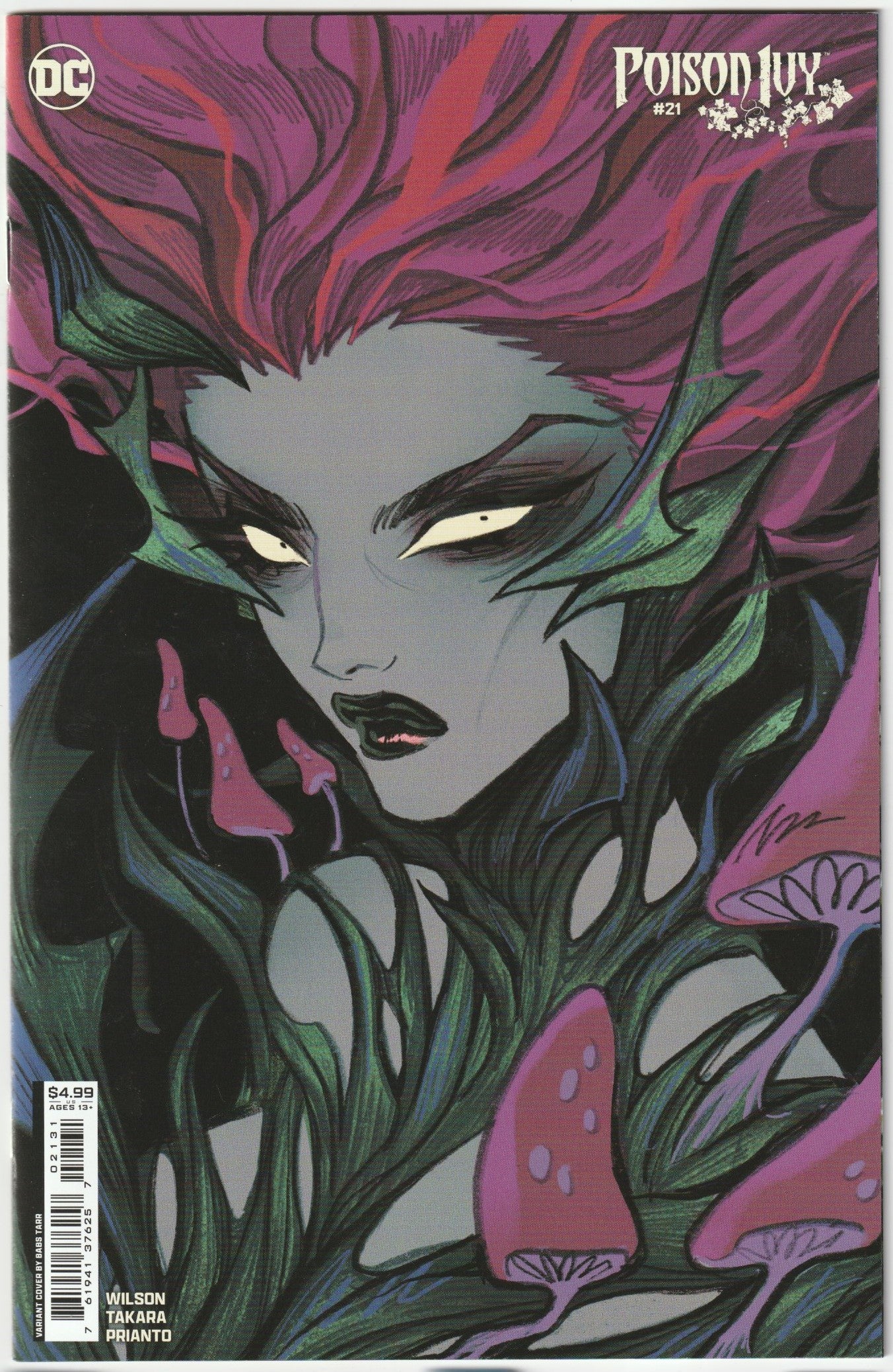 Poison Ivy #21 (Babs Tarr Card Stock Variant)