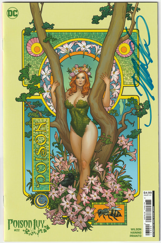 Dawn of DC Poison Ivy #22 (Frank Cho & Sabine Rich Card Stock Variant)  – Signed by Frank Cho (NM/NM-)