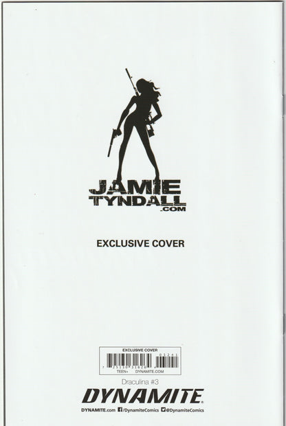 Dragulina #3 Tyndall Cover Signed by Tyndall with Gold Signature & COA (Dynamite Publishing)