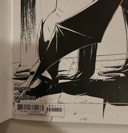 ABSOLUTE BATMAN #1 NOIR EDITION (ONE SHOT) CVR B BLACK BLANK [SIGNED BY SCOTT SNYDER]