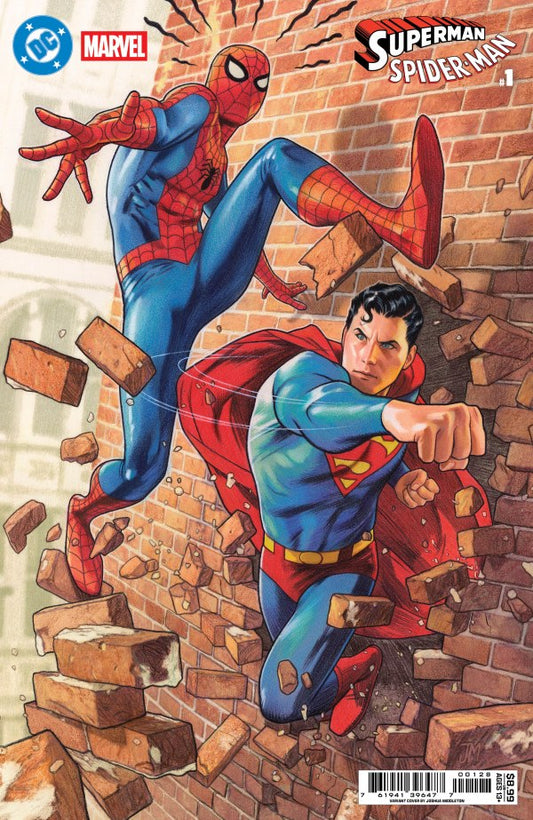 DC/Marvel: Superman/Spider-Man #1 (One-Shot) Card Stock Cover P Joshua Middleton