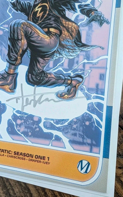 Static Season One #1 (2021) Tyler Kirkham Exclusive Variant [SIGNED BY TYLER KIRKHAM]