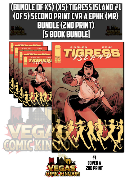 (x5) TIGRESS ISLAND #1 (OF 5) Second Print CVR A EPHK (MR) Bundle (2nd Print) [5 Book Bundle]