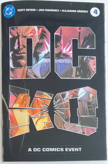 DC K.O. #4 (OF 5) CVR A JAVIER FERNANDEZ ACETATE (1st Print) [SIGNED BY SCOTT SNYDER]