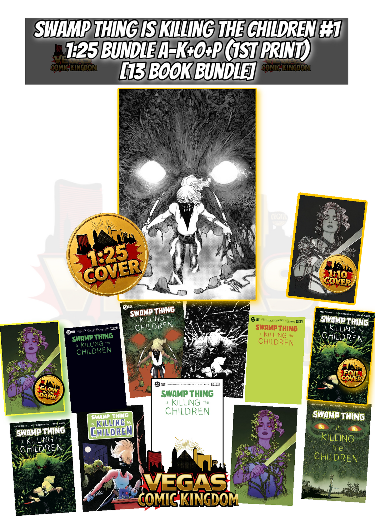 Swamp Thing Is Killing the Children #1 & Variants (1st Print) Boom Studios 2026