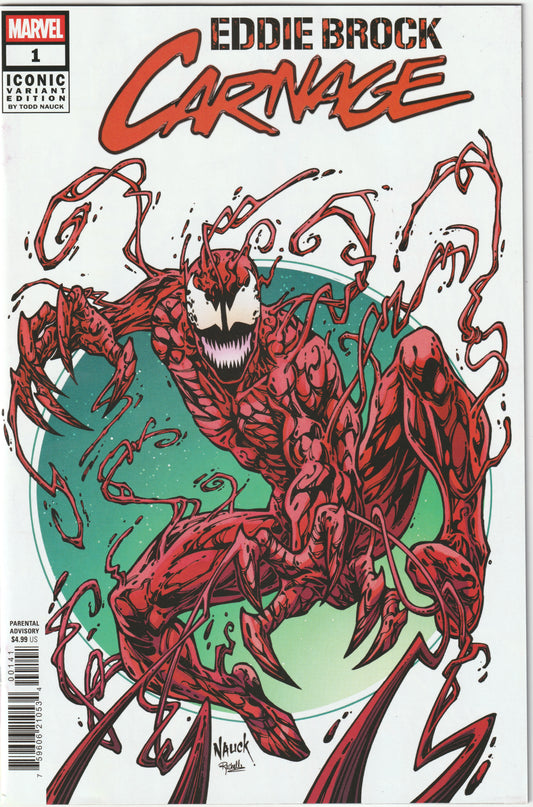 Eddie Brock: Carnage #1 (Todd Nauck Iconic Variant) (NM/NM+)